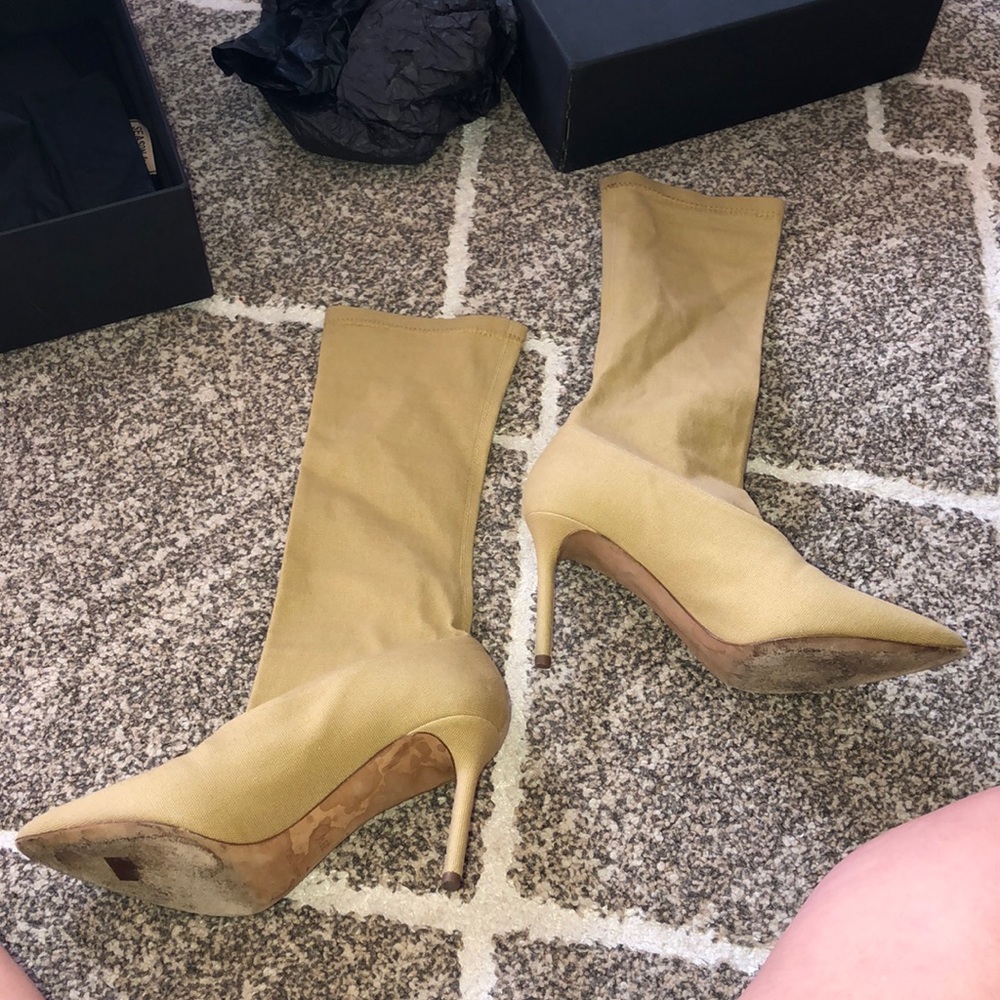 Authentic Yeezy canvas boots 38.5 - Picture 6 of 8